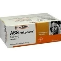 ASS-ratiopharm 500 mg Tabletten, 100 St.