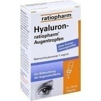 Ratiopharm Hyaluron-ratiopharm Augentropfen, 2×10 ml