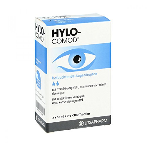 HYLO-COMOD Augentropfen 2X10 ml