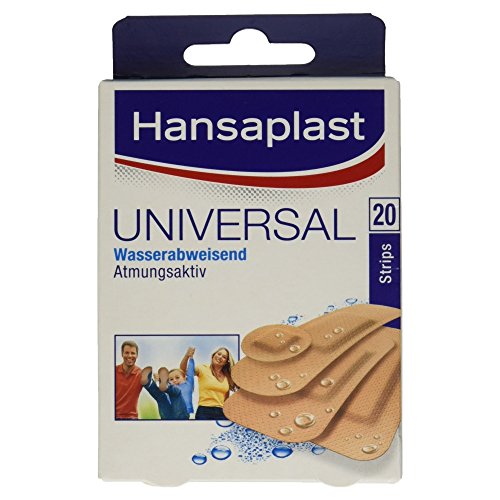 Hansaplast Universal Pflaster Wasserabweisend 20 Strips
