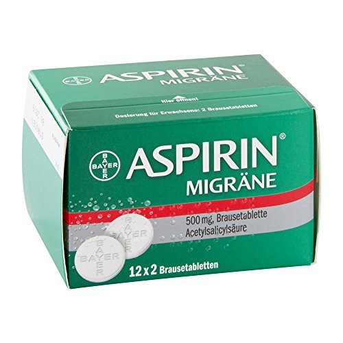 Aspirin Migräne Brausetabletten, 24 St.