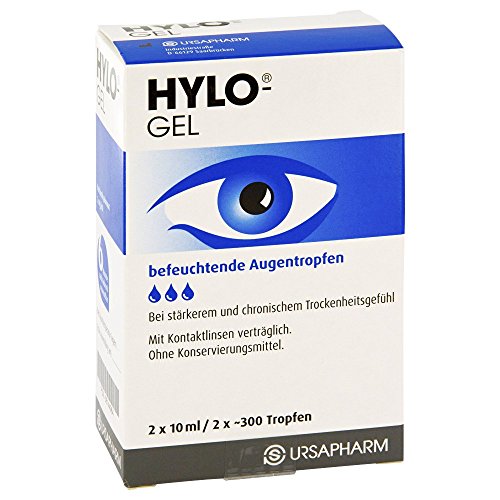 Hylo-Gel Augentropfen, 2×10 ml