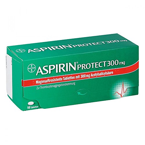 Aspirin Protect 300 mg magensaftresistent Tablet 98 stk