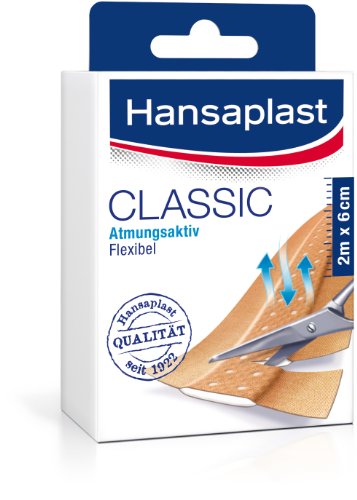 Hansaplast Classic Pflaster 2m x 6cm