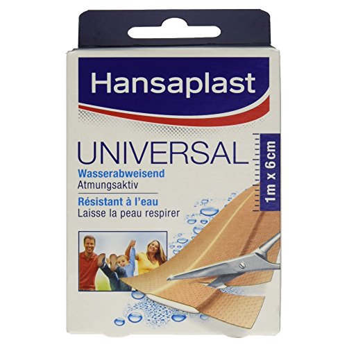 Hansaplast Universal Pflaster Wasserabweisend 1m x 6cm