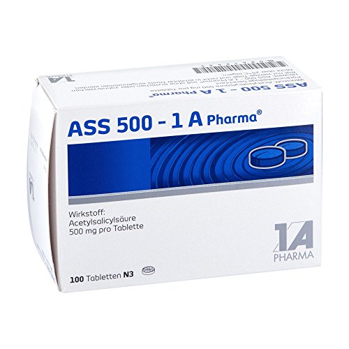 ASS 500 1A Pharma Tabletten 100 St Tabletten